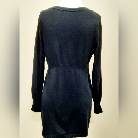 Caslon Black Sweater Tunic, Petite Large - Picture 2 of 6